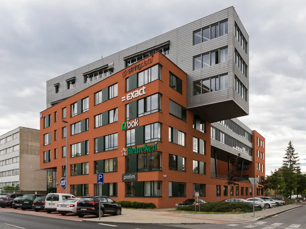 East Building – realizacja Elsymco, Antala Staška, Praga 4